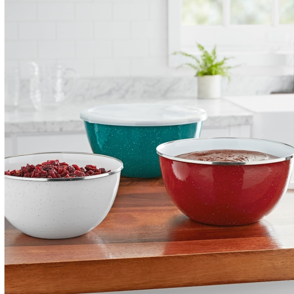 ❤️ New Pioneer Woman Mixing Bowl Set